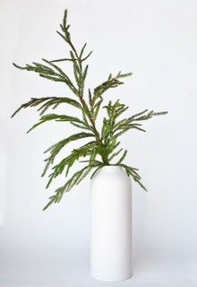 36" Faux Green Norfolk Pine – Realistic Cypress Spray Stem