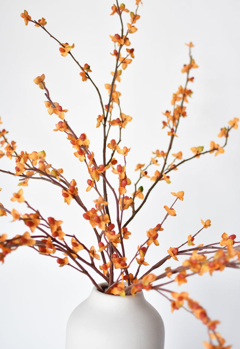 Artificial bittersweet branch with 3 main branches