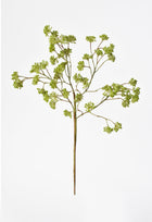 Artificial soft green sedum berry branch for home décor