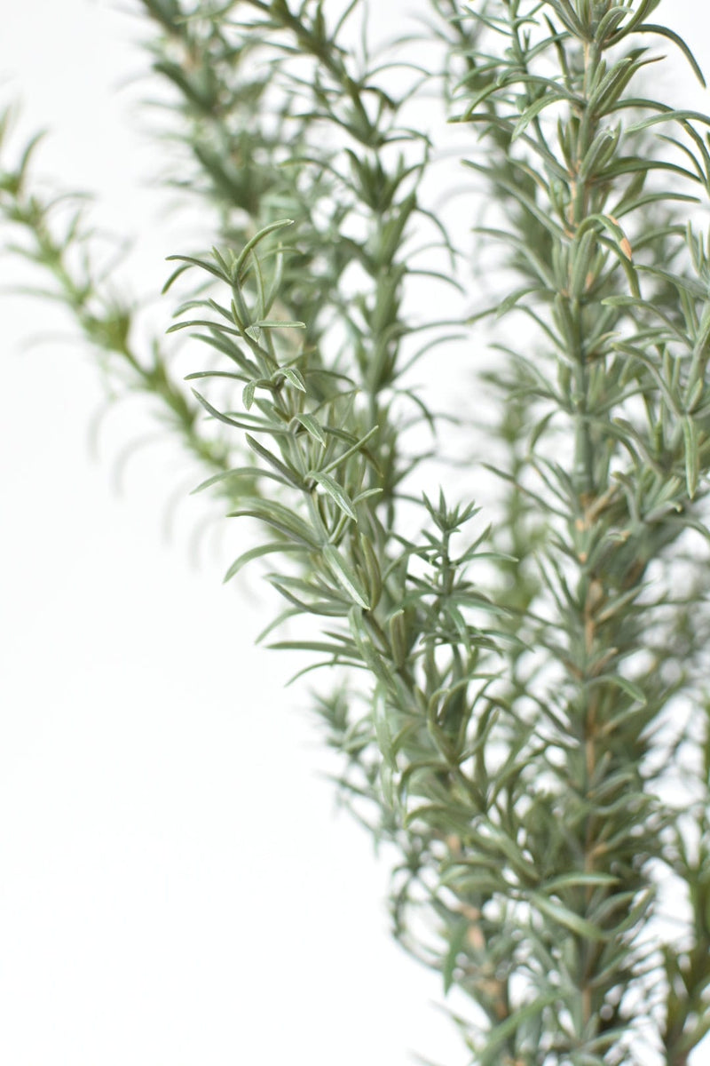 Artificial rosemary greenery stem for pots and arrangements