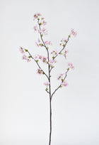Artificial quince blossom branch for spring arrangements