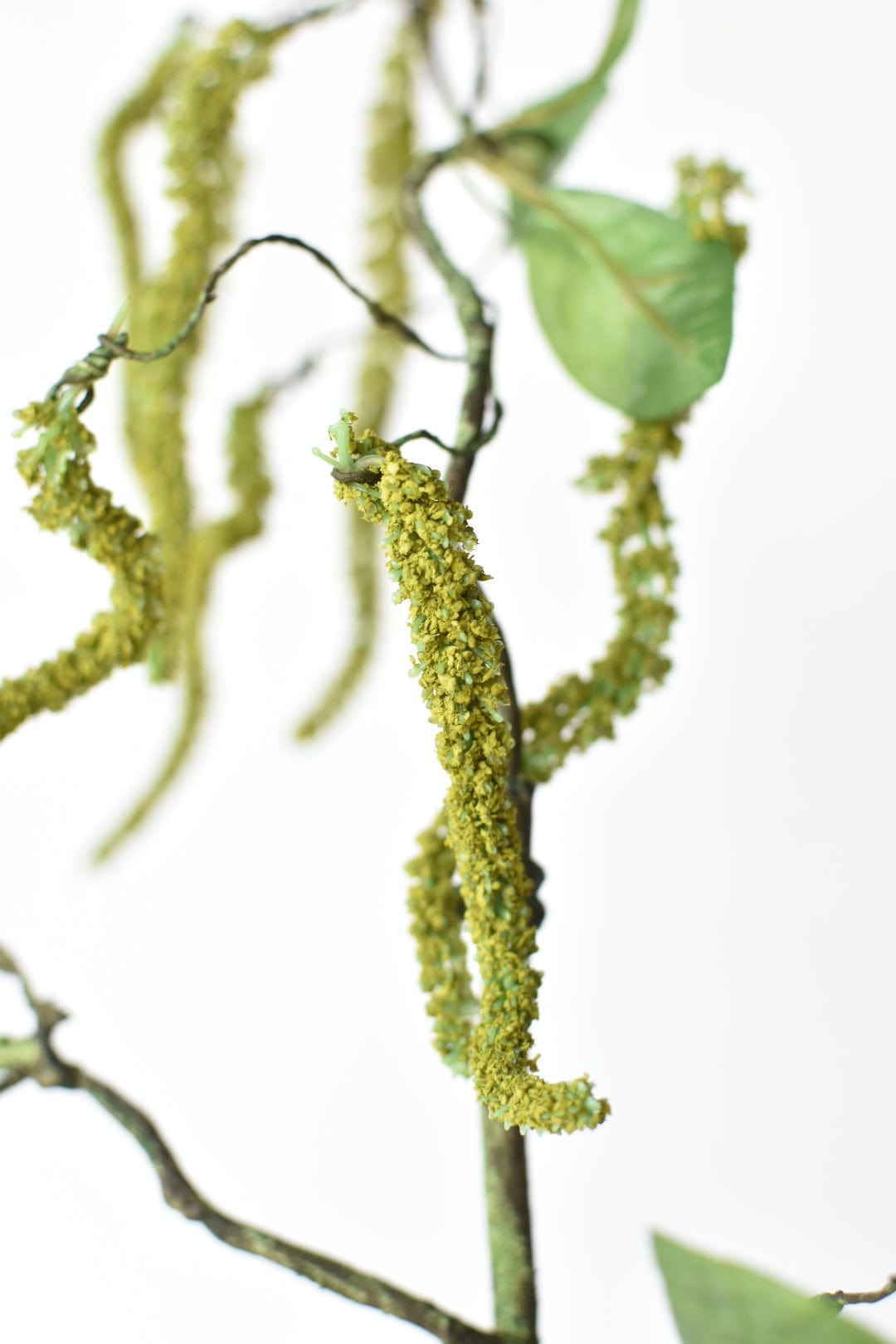 35" Artificial Fuzzy Amaranthus Branch Stem