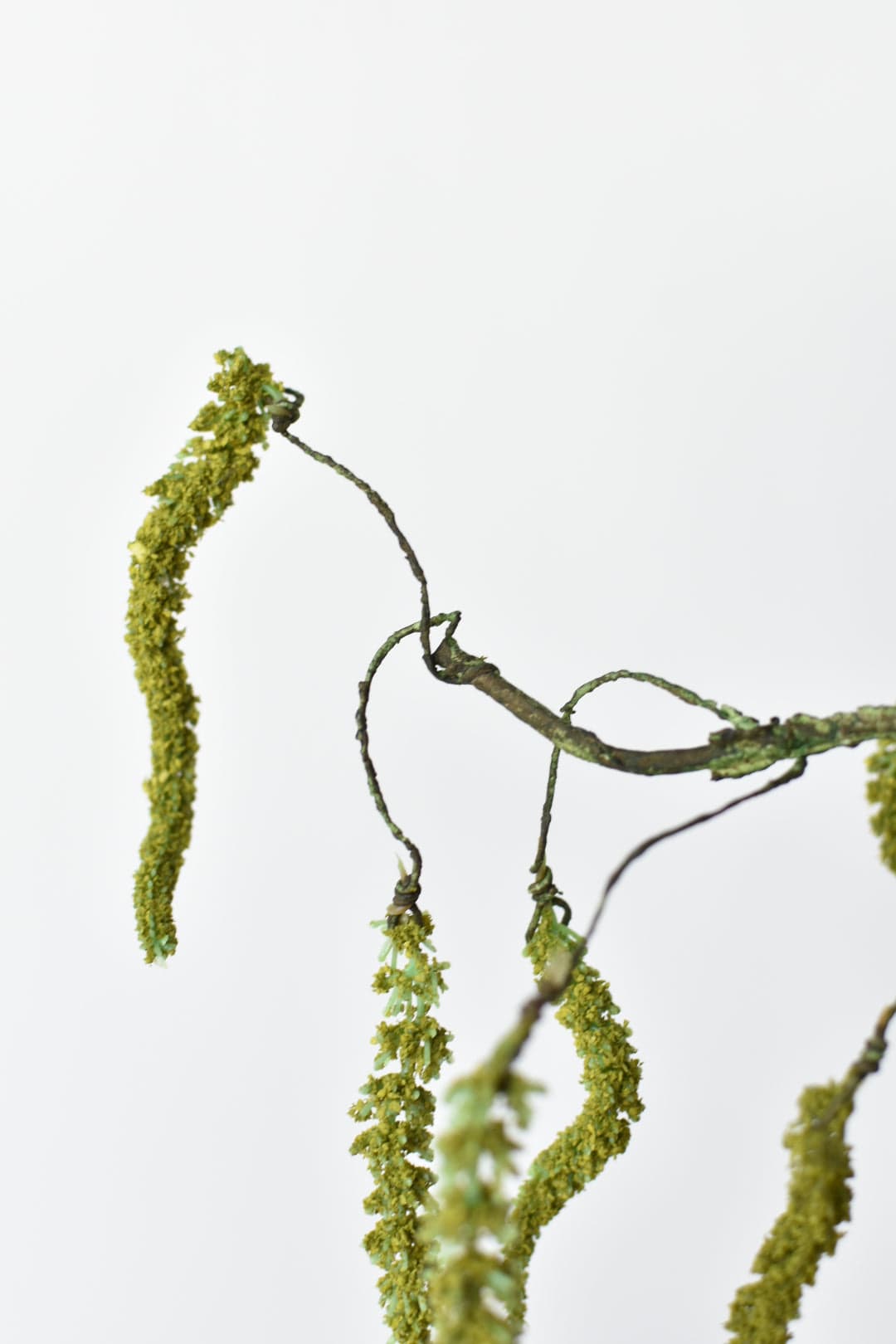 35" Artificial Fuzzy Amaranthus Branch Stem
