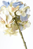21" Artificial Cream Lavendar Light Blue Hydrangea Stem