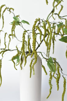 35" Artificial Fuzzy Amaranthus Branch Stem