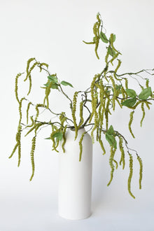 35" Artificial Fuzzy Amaranthus Branch Stem