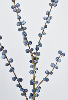 Artificial powder blue berry spray for arrangements