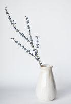 28" Artificial Blue Berry Stem
