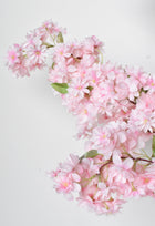 40" Artificial Cherry Blossom Branch Stem Pink