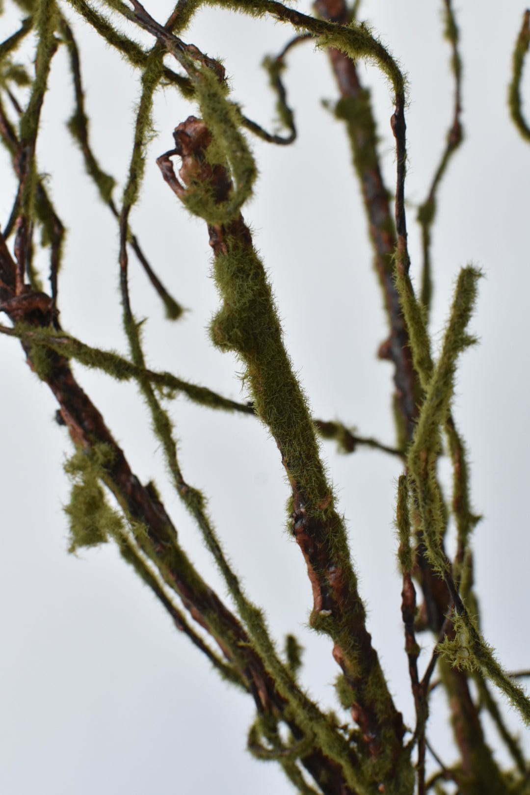 42" Artificial Moss Tree Branch