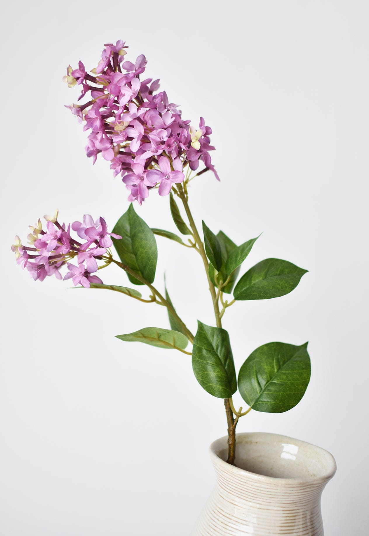28.5" Artificial Light Purple English Lilac Stem