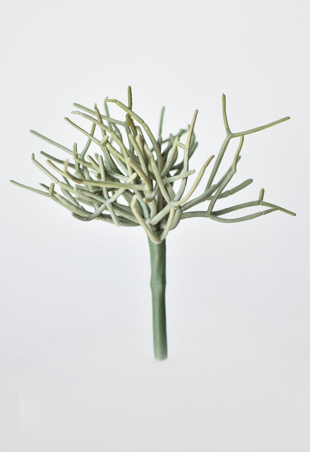 artificial pencil cactus Allstate Floral Green Gray Soft Touch Pencil Cactus Pick, 8 in