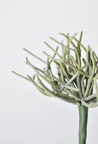 8" Artificial Soft Touch Green/Gray Pencil Cactus Pick