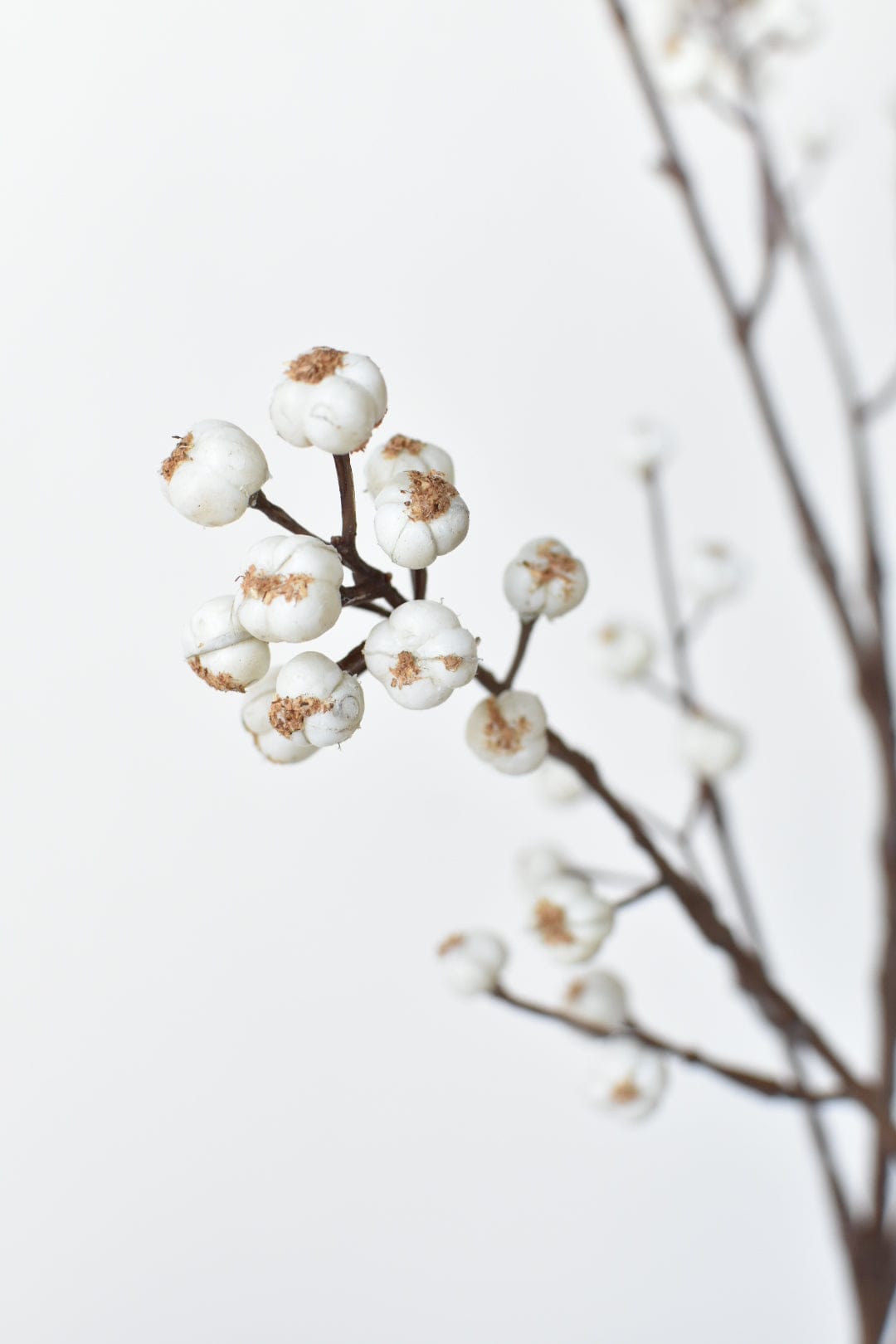 35" Artificial Tallow Berry Branch Stem
