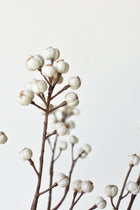 35" Artificial Tallow Berry Branch Stem