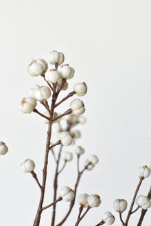 35" Artificial Tallow Berry Branch Stem