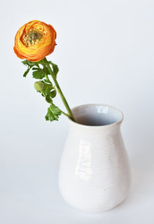 13" Artificial Orange Ranunculus Stem