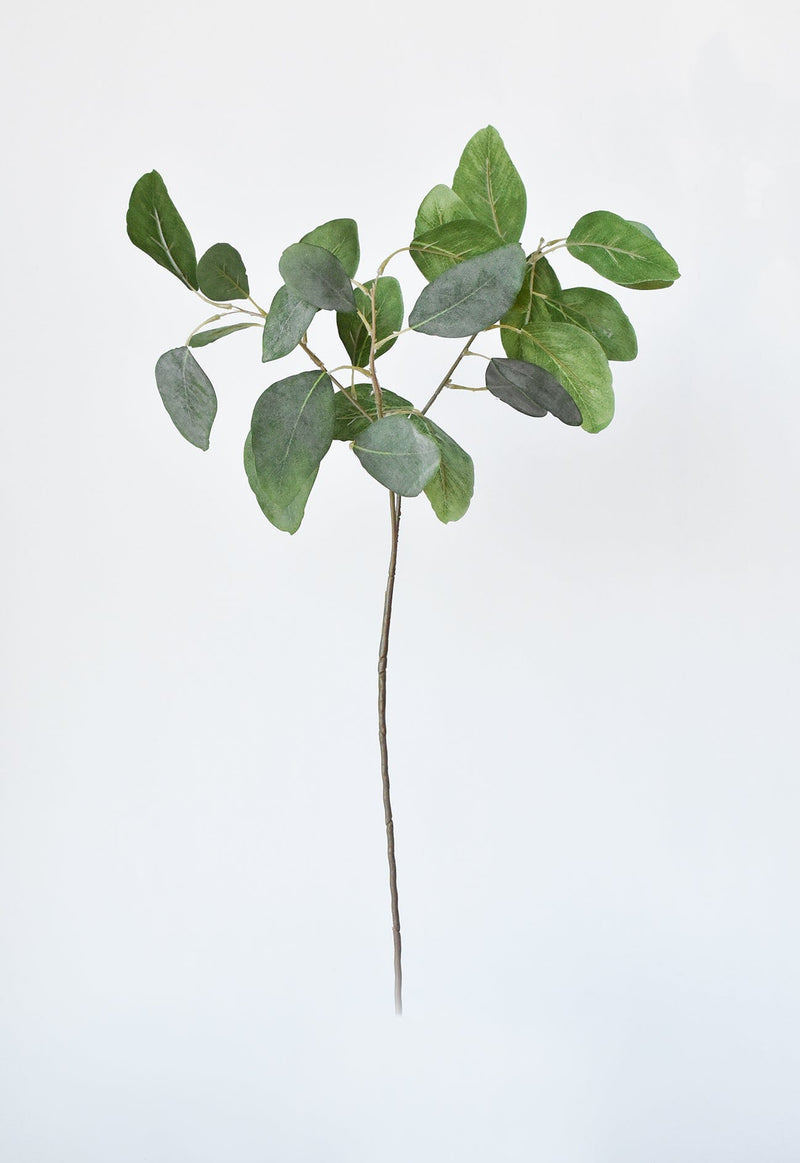 Artificial eucalyptus branch for vase or floral arrangements