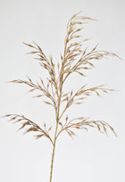Artificial wild wheat stem in neutral beige tones