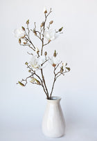 40" Artificial Magnolia Branch Stem