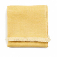 Hay Brown plush twill merino handwoven throw – One Affirmation