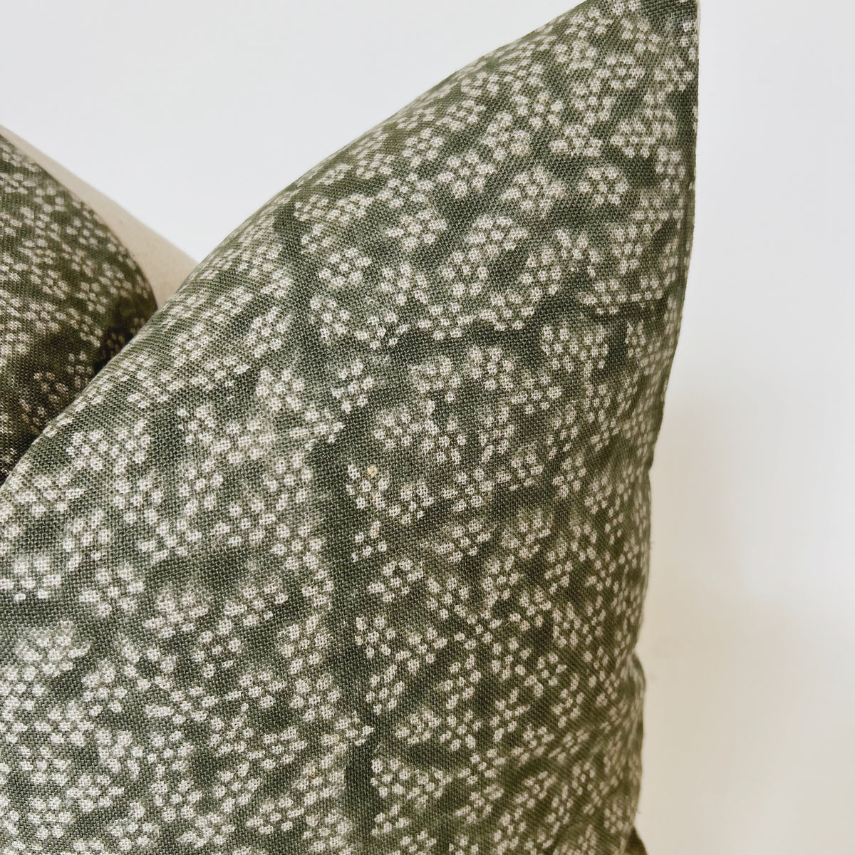 Dia Sage Floral Pillow Cover