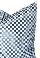 Ready to Ship, 20x20, Elkhart Woven Pillow Cover in Blue, F Schumacher Textiles