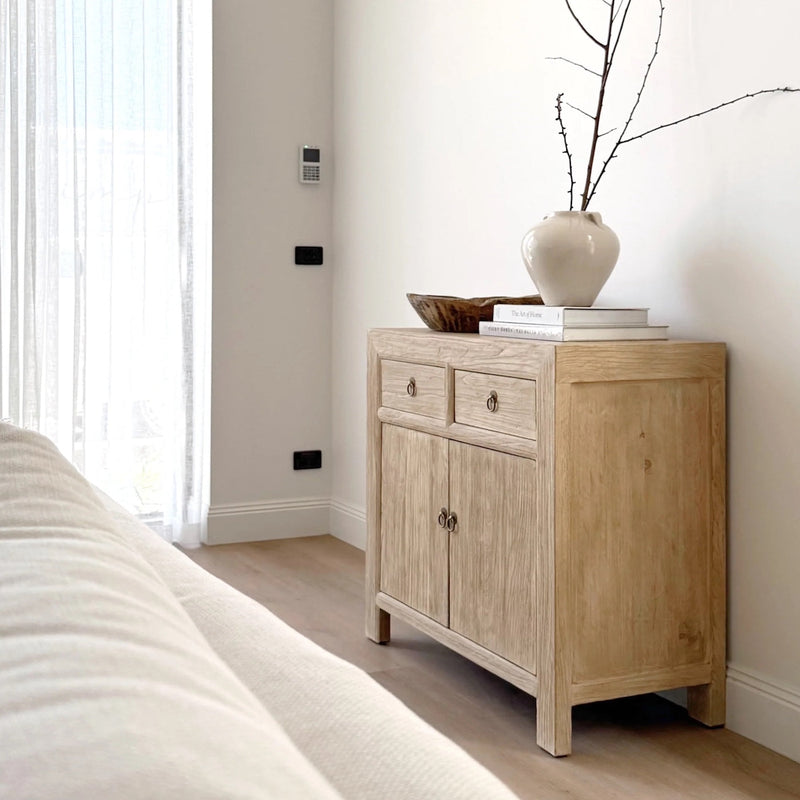 Elm Two Drawer Cabinet Inspo