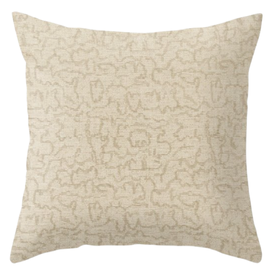 Kelly Wearstler Crescendo Pillow Cover in Ivory Taupe