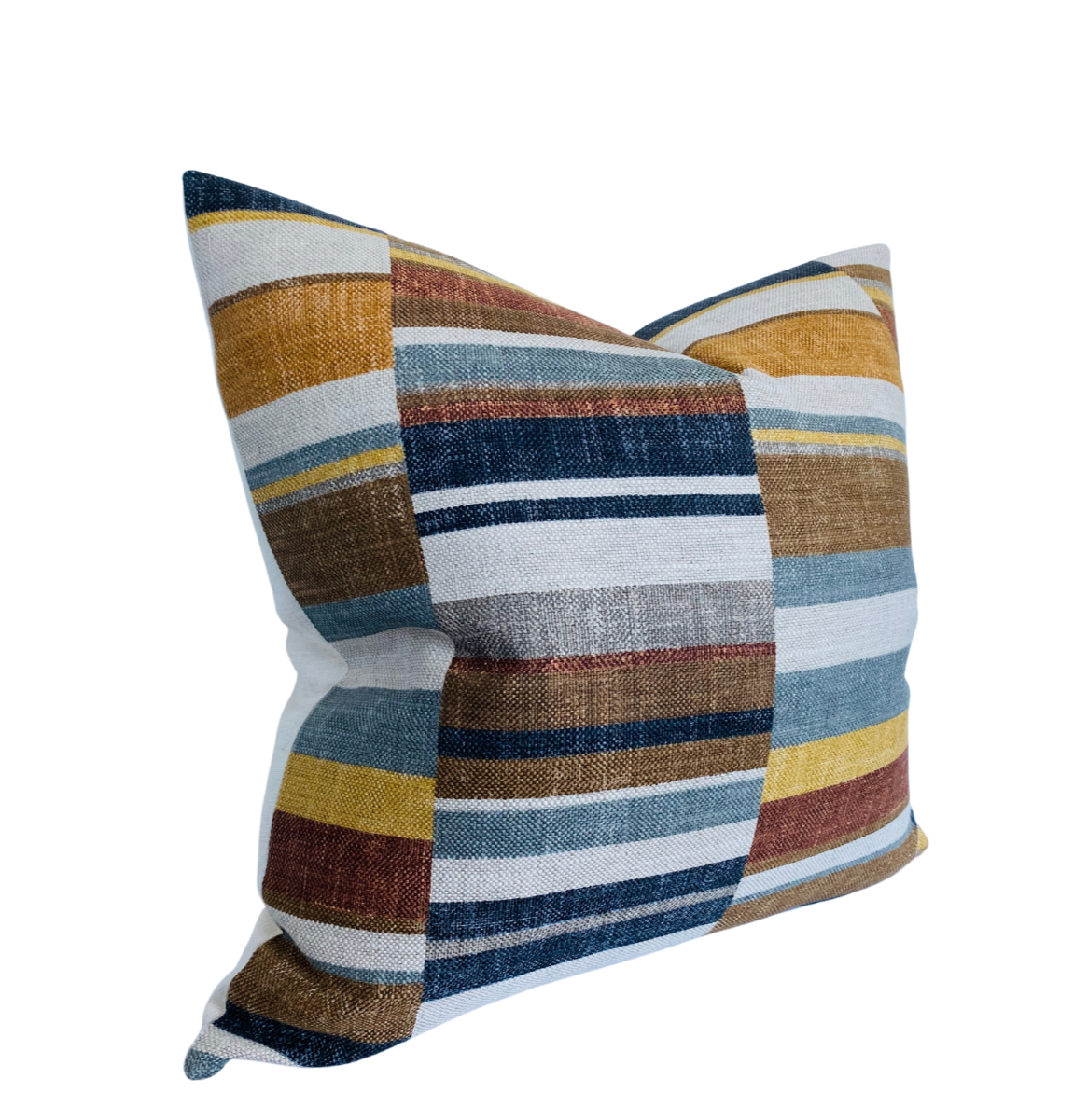 Rusty Pilo Block Nomad Block Print Pillow Cover in Rust | One Affirmation | ONE AFFIRMATION