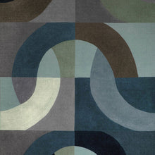 Colonnade Pillow Cover in Indigo, Kelly Wearstler Textiles