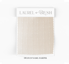 Harper cream dash stripe textured pillow cover, view 3