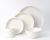 Handmade porcelain dinner set in San Tropez seasonal colors