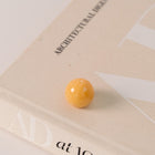 Authentic topaz stone incense holder with spherical design