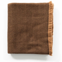 Boro Blue soft handwoven merino throw – One Affirmation