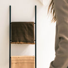 Hay Brown plush twill merino handwoven throw – One Affirmation