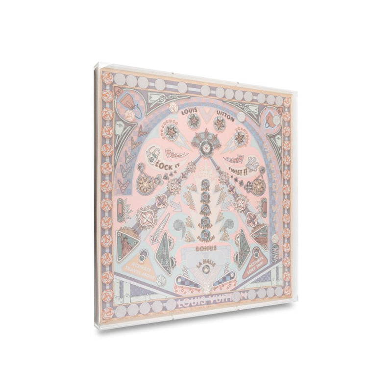 36x36" Modern UV-Grade Acrylic Shadowbox with Linen Canvas (For Scarves Up To 35")