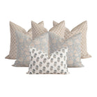 Seabrook Bedroom Pillow Combination | Set of Six Pillow Covers