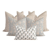 Seabrook Bedroom Pillow Combination | Set of Six Pillow Covers