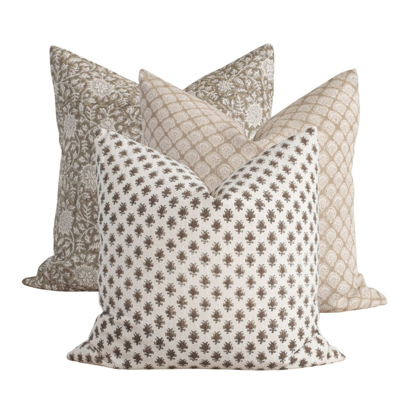 Lexington Pillow Combination | Set of Three Pillow Covers
