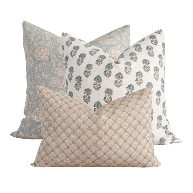Harbor Pillow Combination | Set of Three Pillow Covers