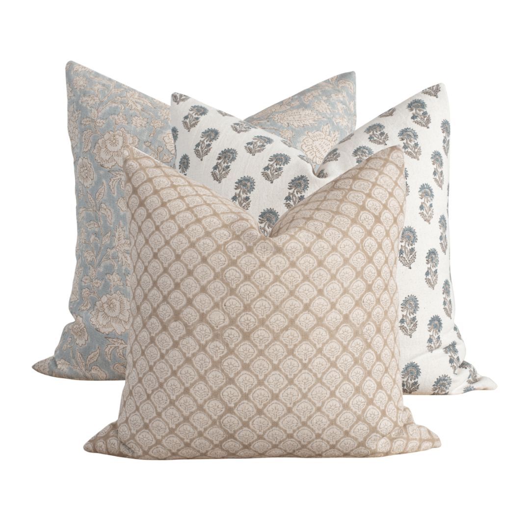 Juniper Pillow Combination | Set of Three Pillow Covers