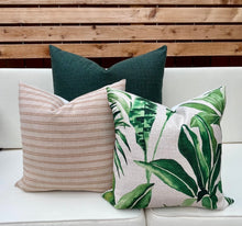 Ann Beige Woven Stripe Pillow Cover – view 4