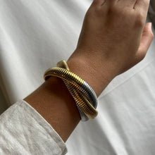 Sahira Jewelry Design snake-textured bracelet