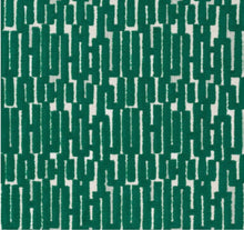 Emery Emerald Green Geometric Velvet Pillow Cover – view 4