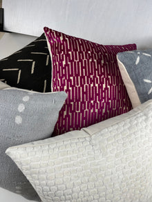 Josephine Cream Chenille Pebble Pillow Cover – view 6