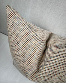 Owen Neutral Tweed Woven Pillow Cover – view 5