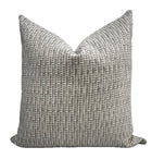 Grayson Gray Woven Textured Pillow Cover