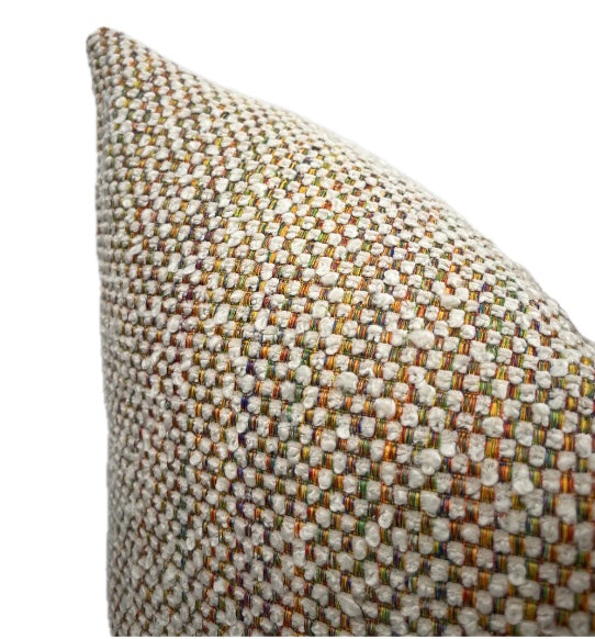 Gianna Multicolor Bouclé Pillow Cover – view 2
