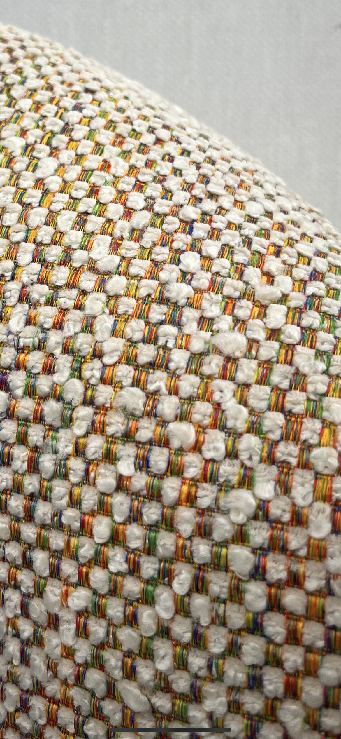Gianna Multicolor Bouclé Pillow Cover – view 3
